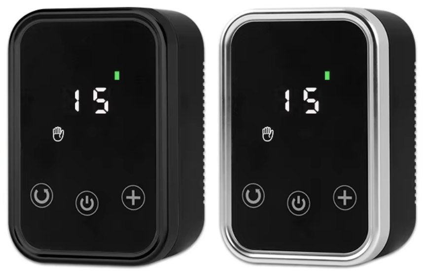 Steuergerät mit Display und 15-Minuten-Timer